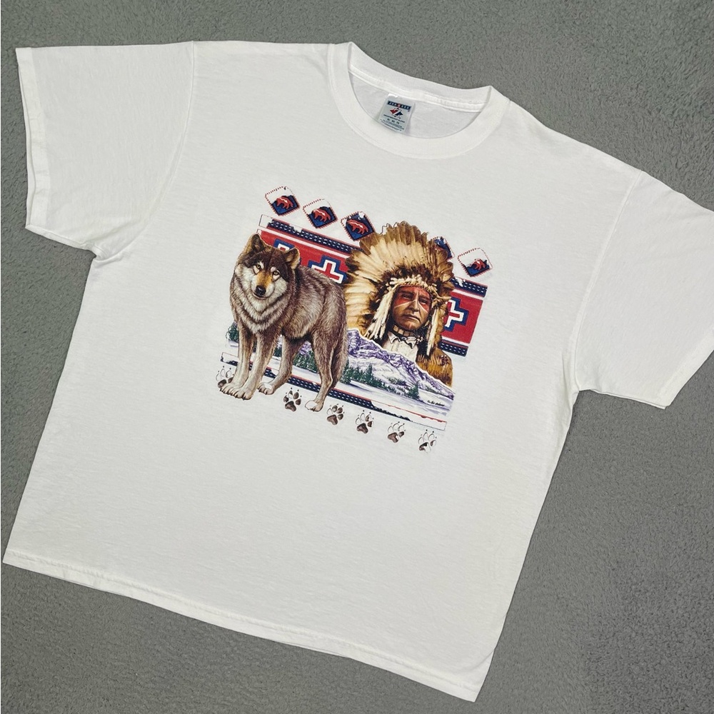 Vintage y2k Native American T-shirt